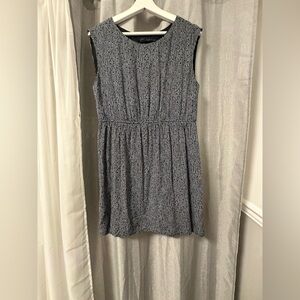 Zara Black and White Dot Print Dress